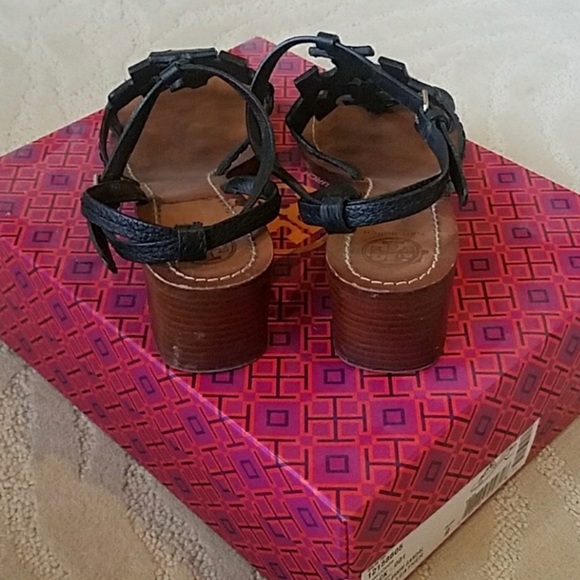 Tory Burch Leather Chandler Sandals - Picture 4 of 7